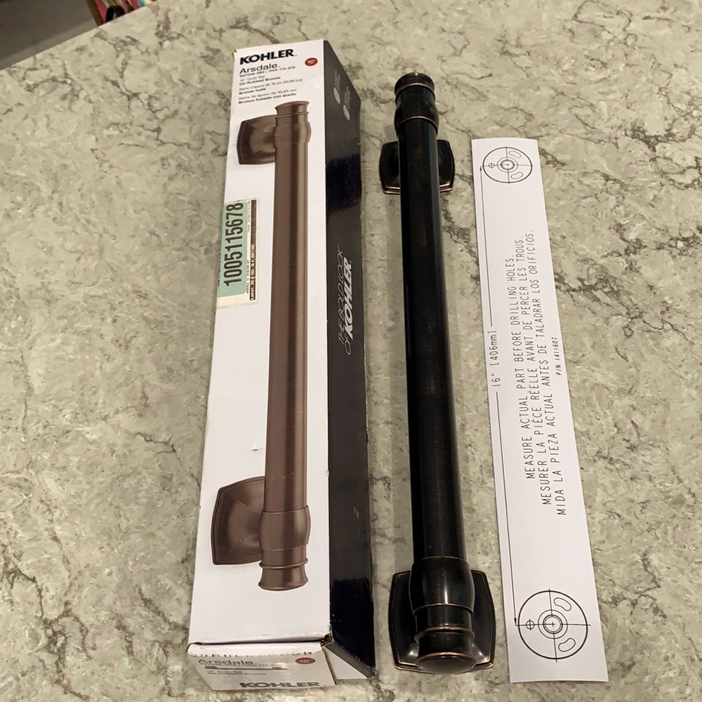 NEW Kohler 16” Grab Bar 🎉